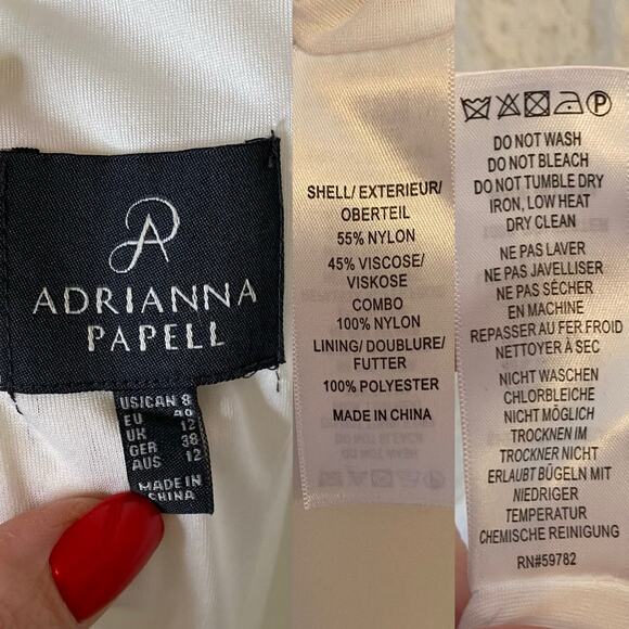 Adrianna Papell Lace Sheath Dress - Picture 5 of 5